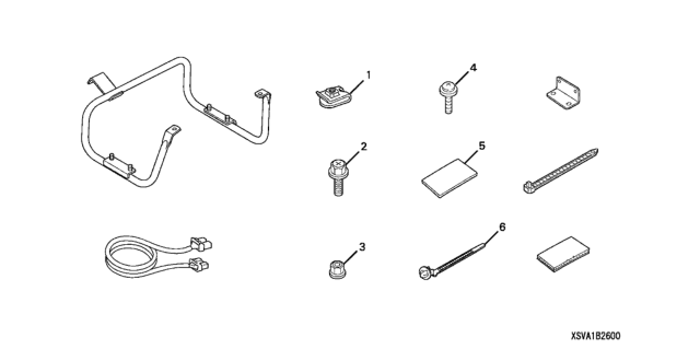2009 Honda Civic 2 Door EX-L (NAVIGATION) KA 5MT CD Changer Attachment Diagram