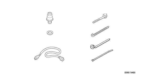 2009 Honda Civic 4 Door SI (HPT NAVIGATION) KA 6MT Engine Block Heater Diagram