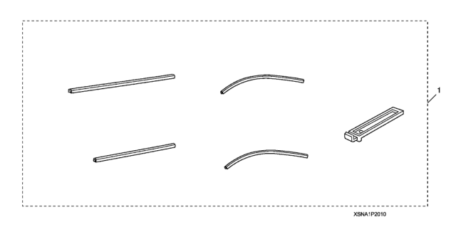 2011 Honda Civic Door Edge Guard Diagram