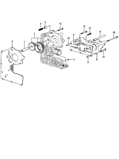 1975 Honda Civic HMT Valve Body Diagram