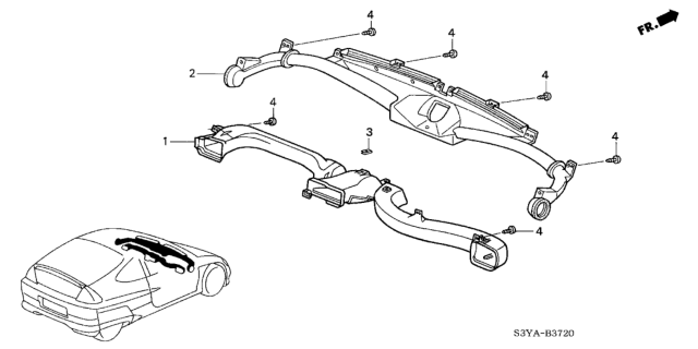 2005 Honda Insight Duct Diagram