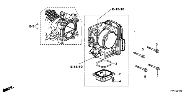 2020 Honda Accord Throttle Body Diagram