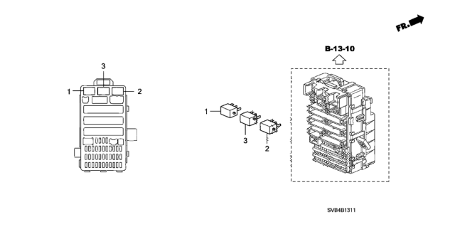 2010 Honda Civic Control Unit (Cabin) Diagram 2