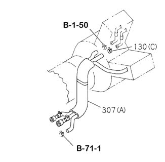 2000 Honda Passport Fuel Piping Diagram 3