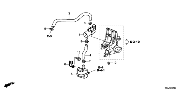 2020 Honda Fit Purge Control Solenoid Valve Diagram