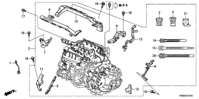 2012 Honda Odyssey Engine Wire Harness Diagram