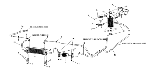2011 Honda CR-Z HPD- Traction Oil Diagram 1