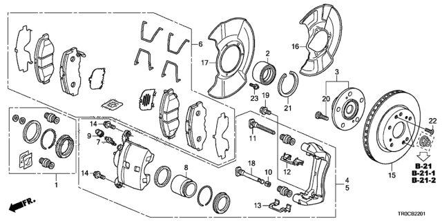 2014 Honda Civic Circlip, Special Inner (86MM) Diagram for 90681-T4N-H00