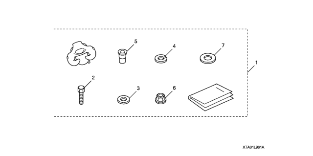 2017 Honda Accord Cargo Hook Diagram