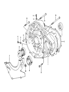 1975 Honda Civic 3 Door ** (1200) ** HMT HMT Torque Converter Case Diagram