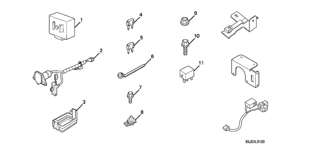 2006 Honda Ridgeline Trailer Hitch Harness Diagram