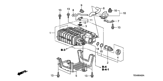 2009 Honda Accord Canister Diagram