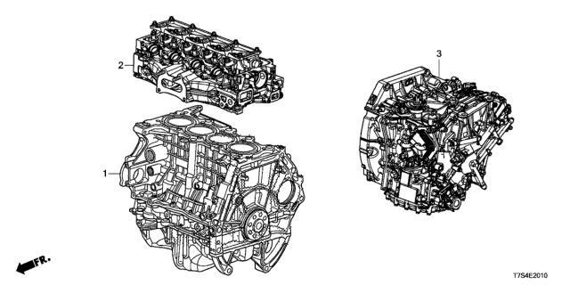 2018 Honda HR-V General Assy. Diagram for 10002-51M-A00