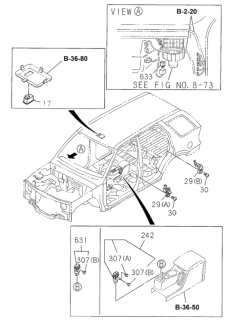 1998 Honda Passport Switch - Relay (Instrument Panel) Diagram 1