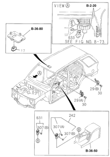 1998 Honda Passport Switch Diagram for 8-97122-096-2