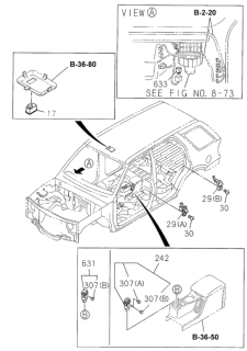 2002 Honda Passport Switch, Sunroof *181* (BEIGE) Diagram for 8-97297-813-0