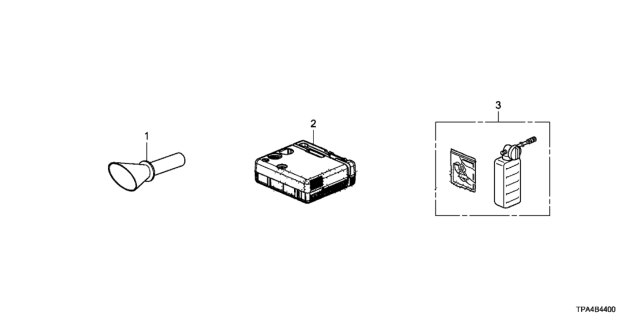 2020 Honda CR-V Hybrid Tools - Jack Diagram