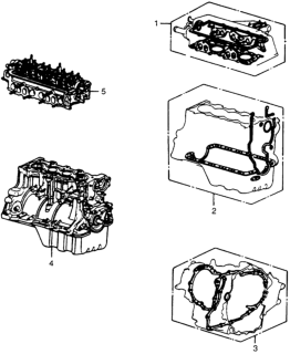 1976 Honda Civic Engine Assy Diagram