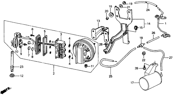 1993 Honda Accord Auto Cruise Diagram