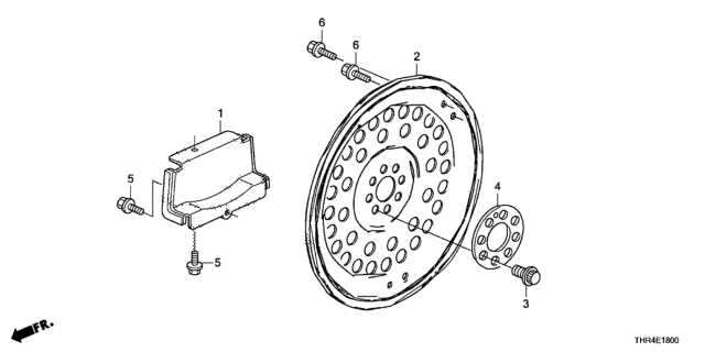 2018 Honda Odyssey Torque Converter (9AT) Diagram