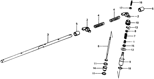 1976 Honda Civic Auxiliary Valve Diagram