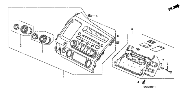 2011 Honda Civic Audio Unit Diagram