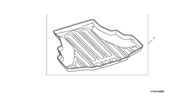 2012 Honda Accord Trunk Tray Diagram