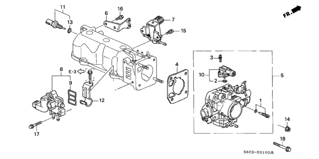 2000 Honda Accord Throttle Body Diagram