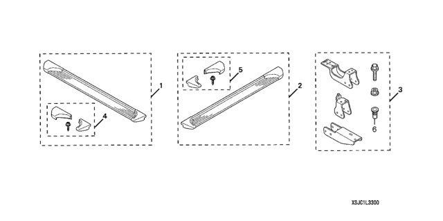 2013 Honda Ridgeline Running Boards Diagram