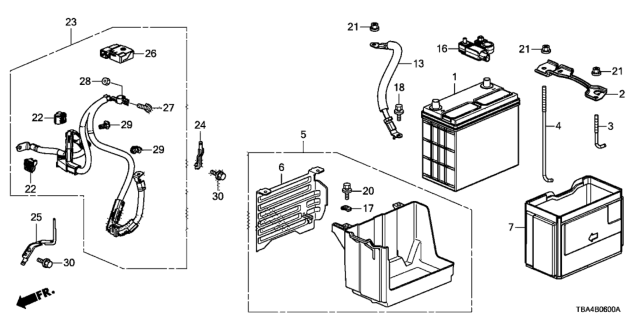 2017 Honda Civic Battery Diagram