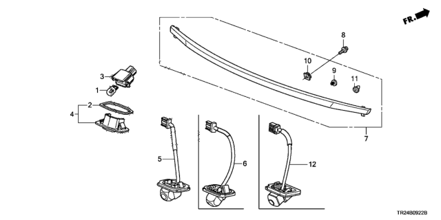 2013 Honda Civic License Light Diagram