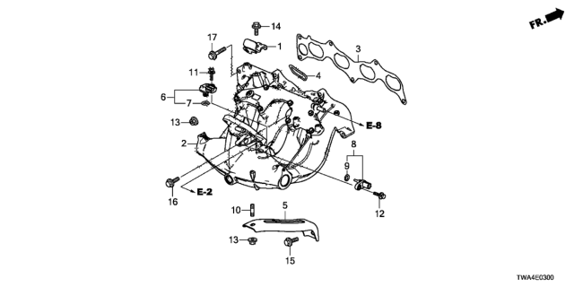 2021 Honda Accord Hybrid Intake Manifold Diagram