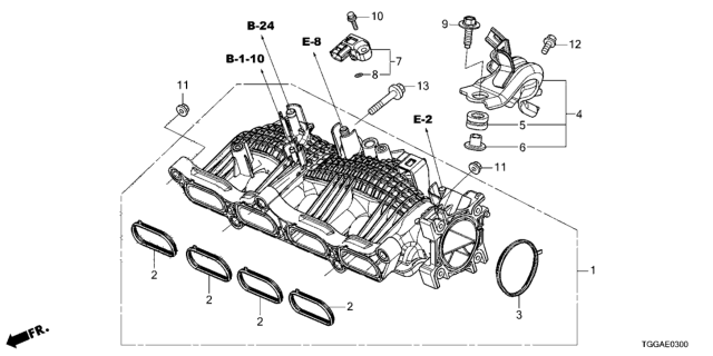 2021 Honda Civic Intake Manifold Diagram