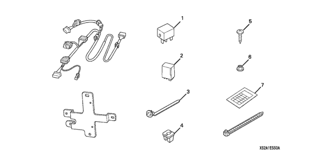 2008 Honda S2000 Security System Attachment Diagram