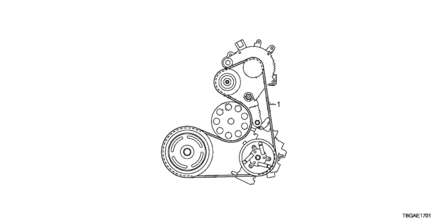 2020 Honda Civic Alternator Belt Diagram