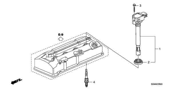 2009 Honda S2000 Plug Hole Coil Diagram