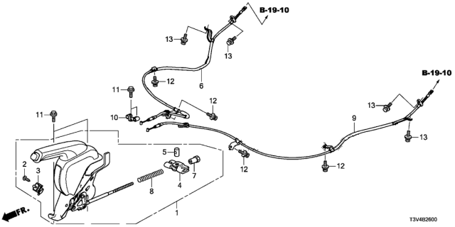 2014 Honda Accord Parking Brake Diagram