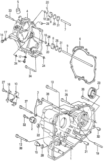 1982 Honda Prelude Pipe B, Feed Diagram for 22722-PA9-000