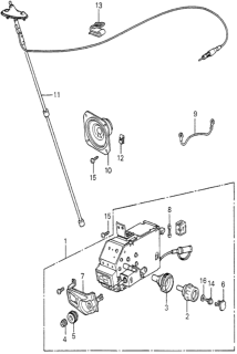 1979 Honda Prelude 2 Door ** KA HMT Radio Diagram