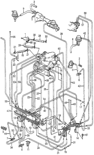 1985 Honda Accord Tube (Yellow) Diagram for 91440-PD2-660