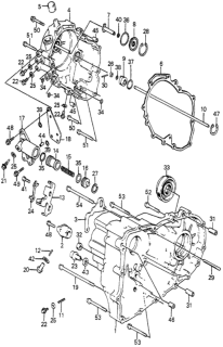 1985 Honda Accord Flange, Feed Pipe Diagram for 22721-PA9-003