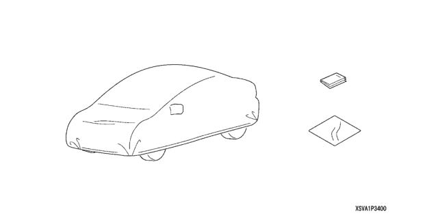 2008 Honda Civic Car Cover Diagram