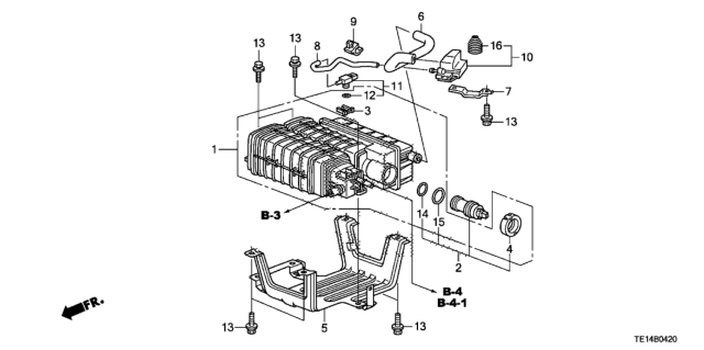 2012 Honda Accord Canister Diagram