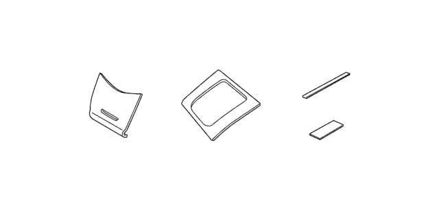 2007 Honda Accord Center Trim Kit (Cloth) Diagram