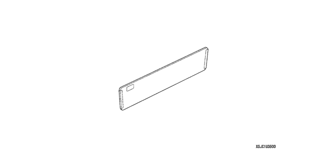 2010 Honda Ridgeline 4 Door RT KA 5AT In-Bed Trunk Dividers Diagram
