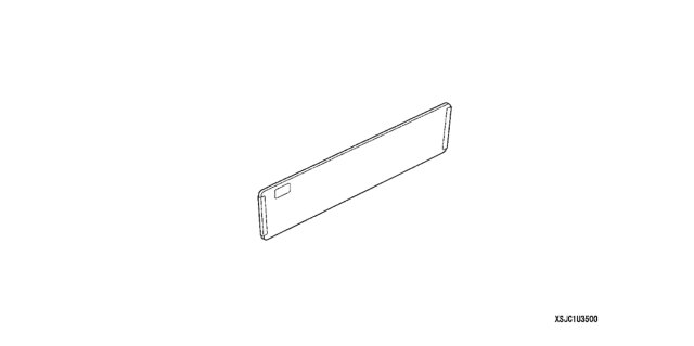 2010 Honda Ridgeline In-Bed Trunk Dividers Diagram