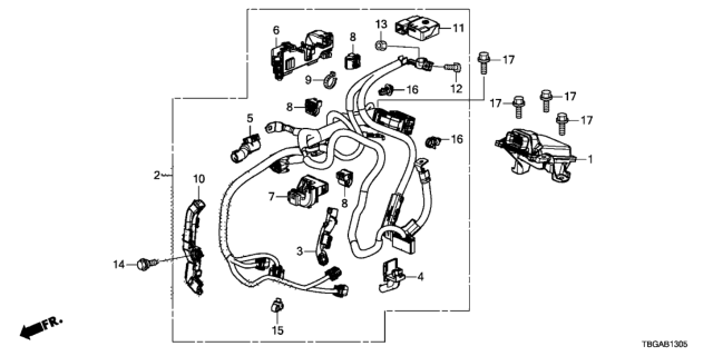 2020 Honda Civic CONTROL UNIT, TRANSMISSION (REWRITABLE) Diagram for 28100-5CG-L02