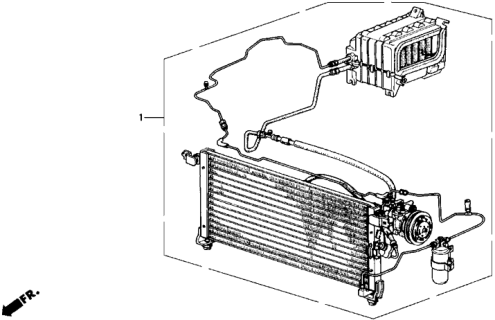 1988 Honda Accord Kit Diagram