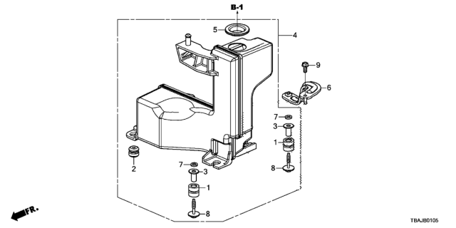 2019 Honda Civic Resonator Chamber Diagram