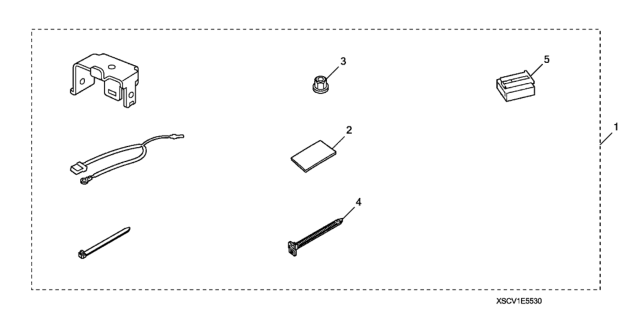 2011 Honda Element Security System Attach Diagram